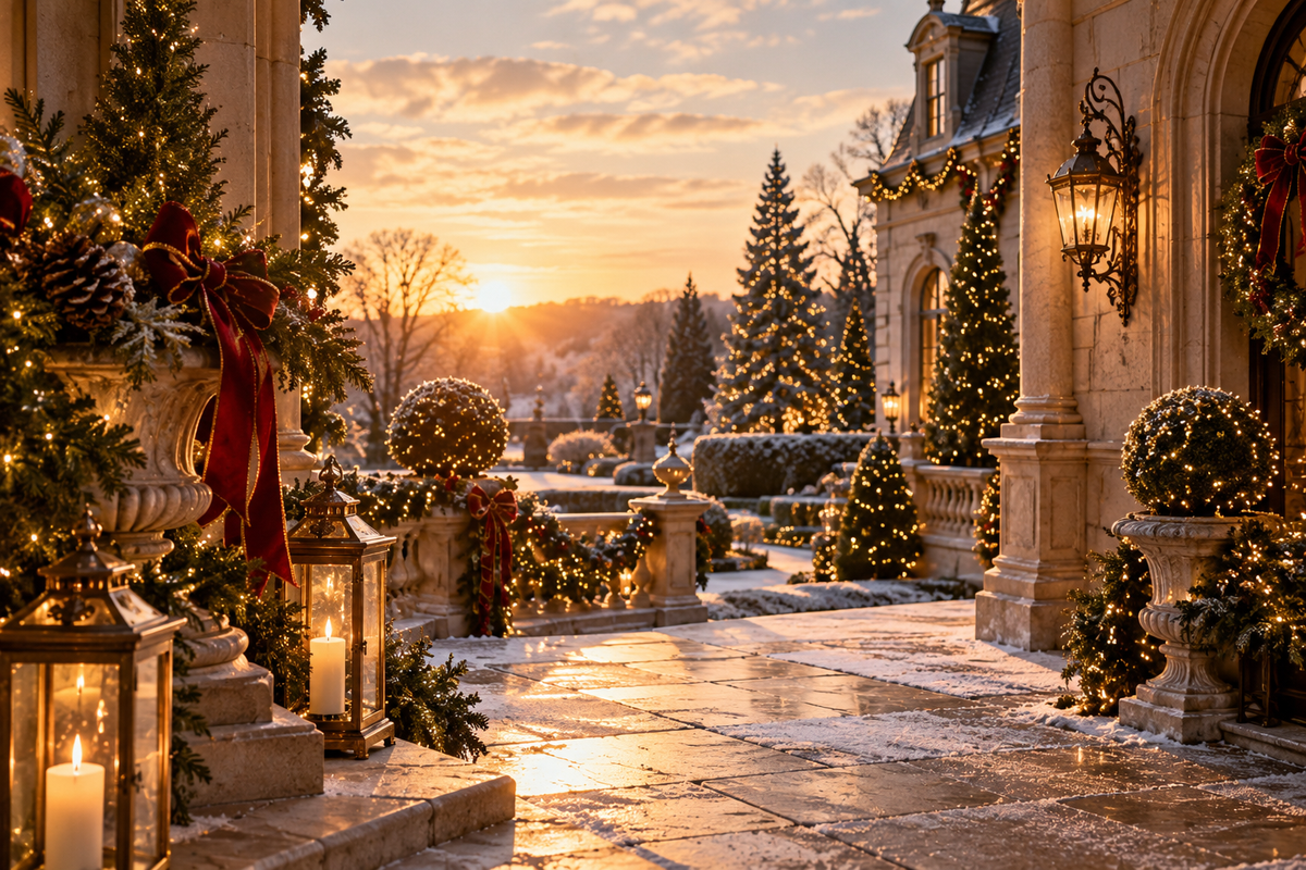 The Christmas Courtyard