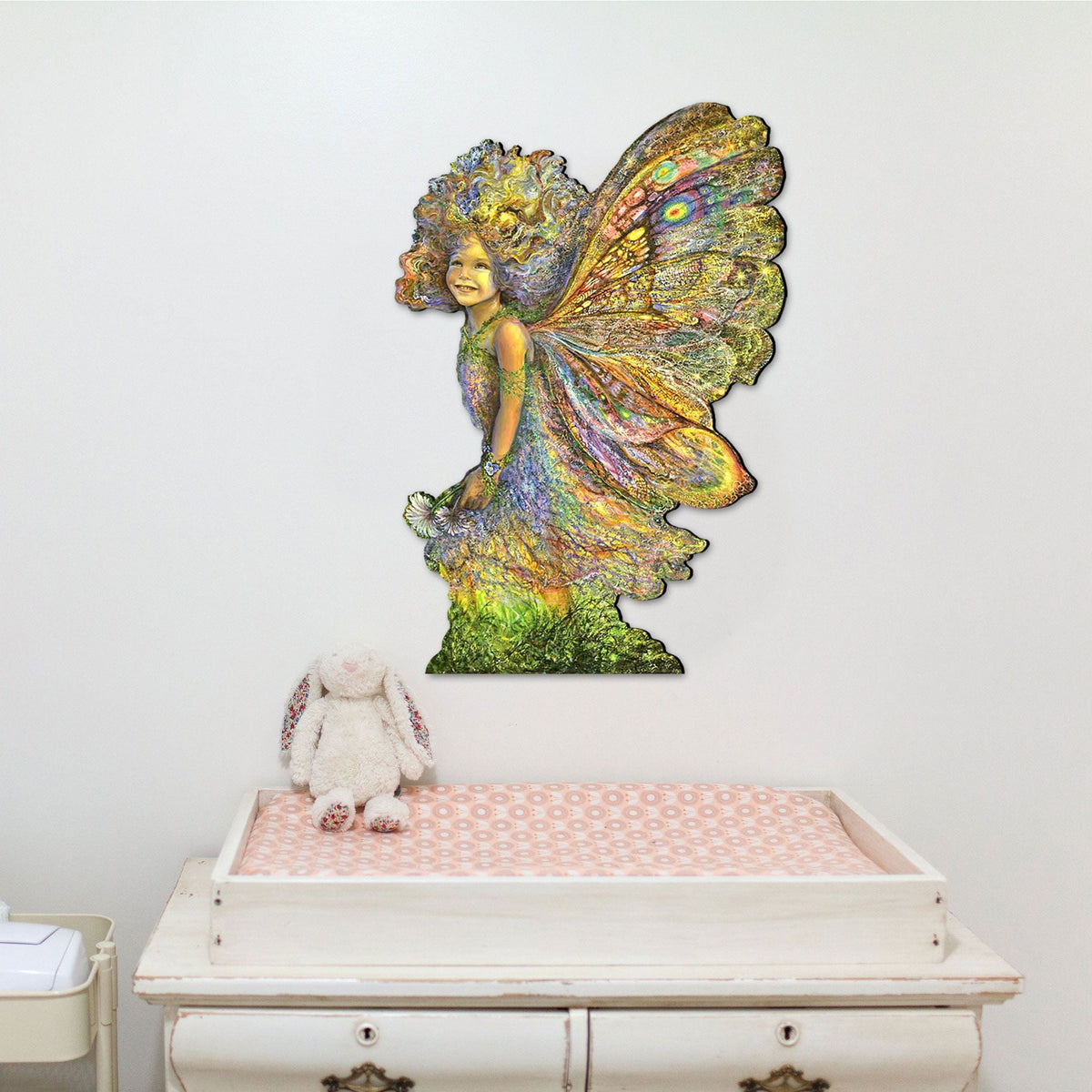 Fairy Holiday Outdoor Yard Sign Josephine Wall