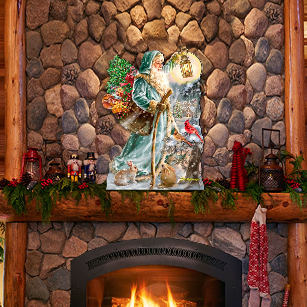 Saint Nicholas Christmas Door Decor