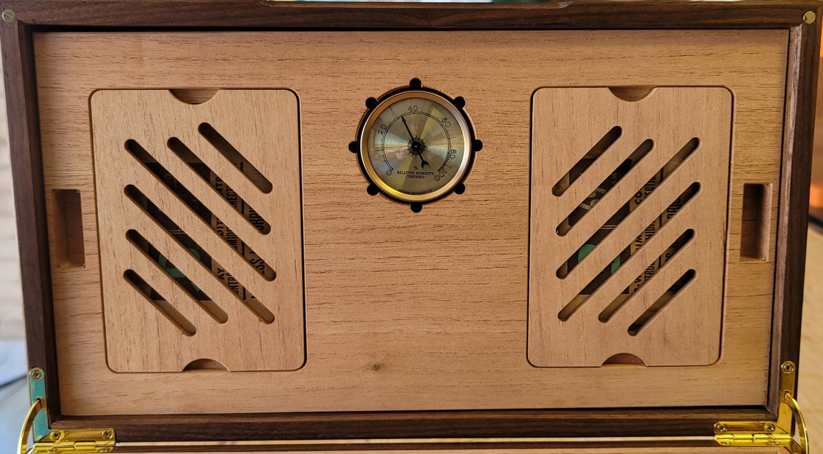 The Wenge Humidor | African Hardwood & Spanish Cedar