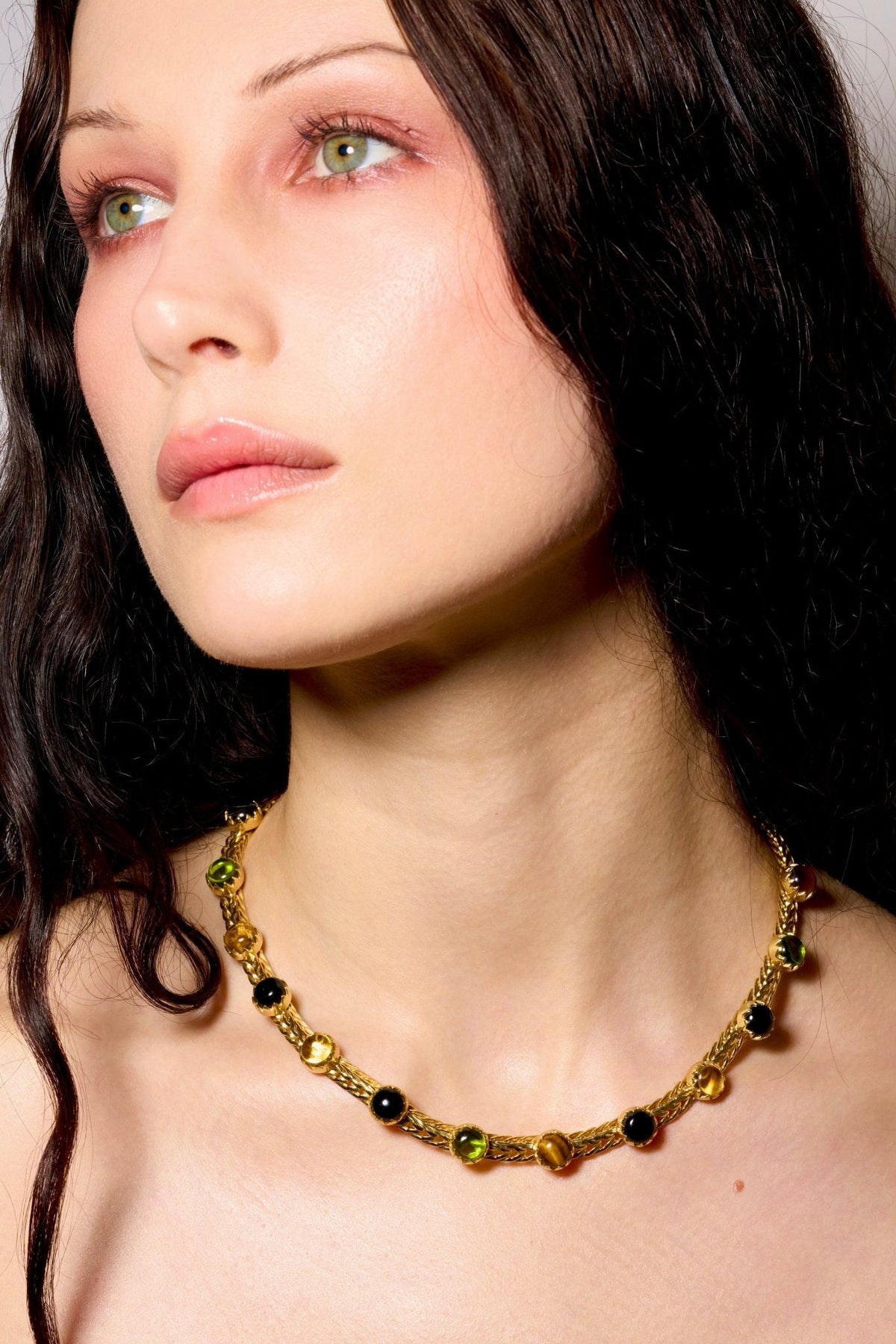 Chainmail Choker in Gold