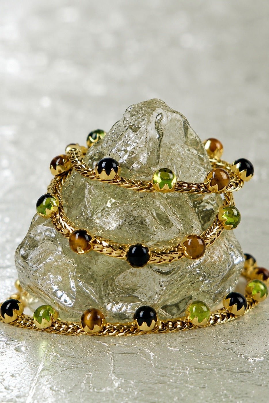 Chainmail Choker in Gold