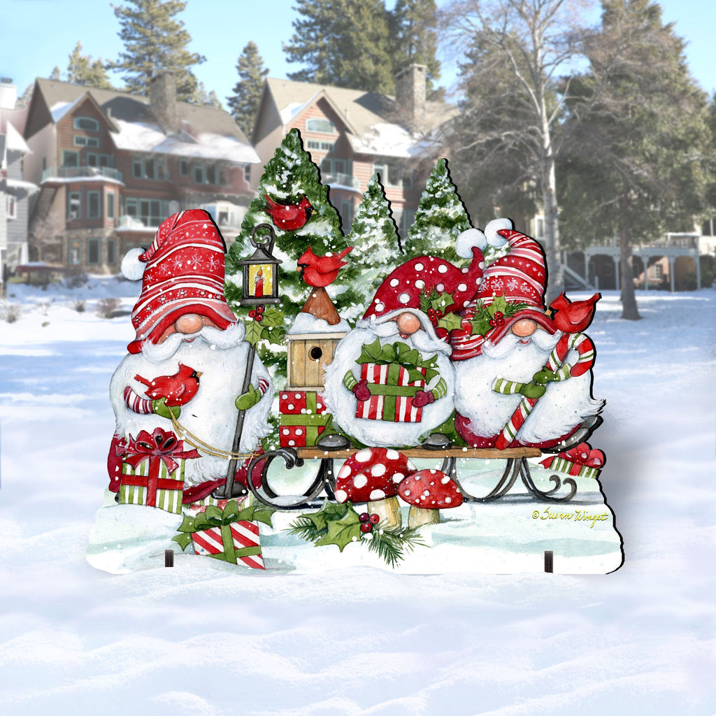 Christmas Gnomes Outdoor Decor