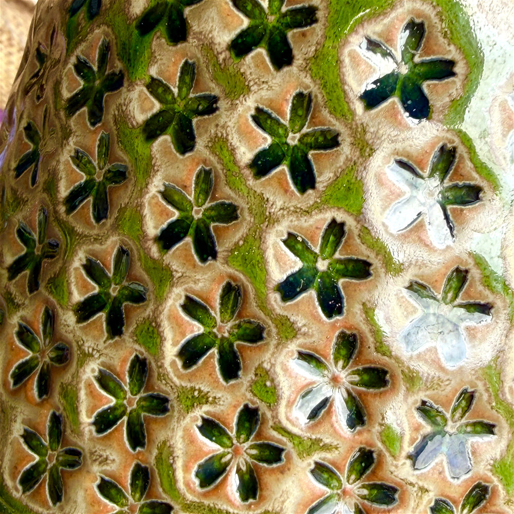 WS-0063 Rustic Handmade Clay Planter Pot - Pot Rim Diameter: ~3"