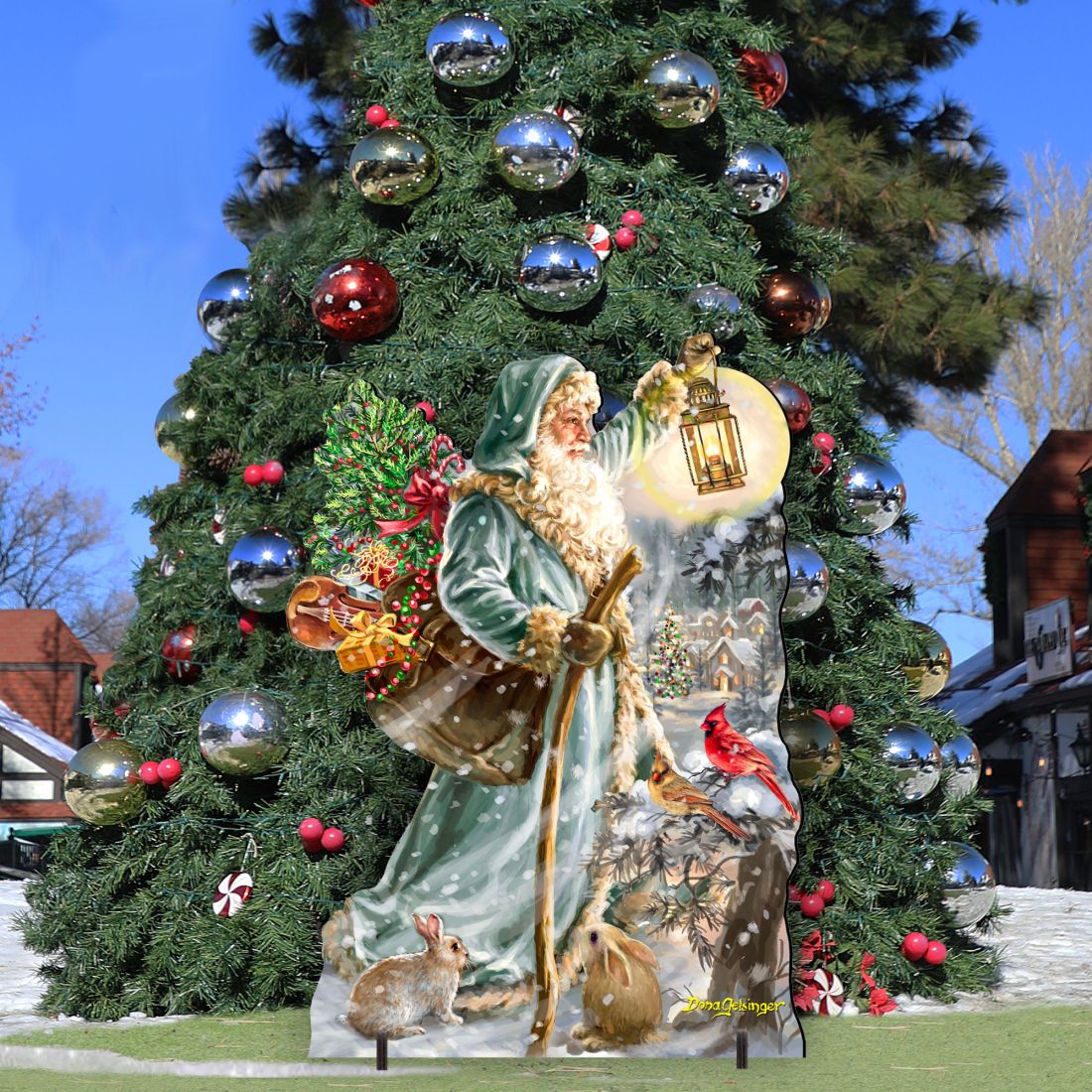 Saint Nicholas Christmas Outdoor Decor