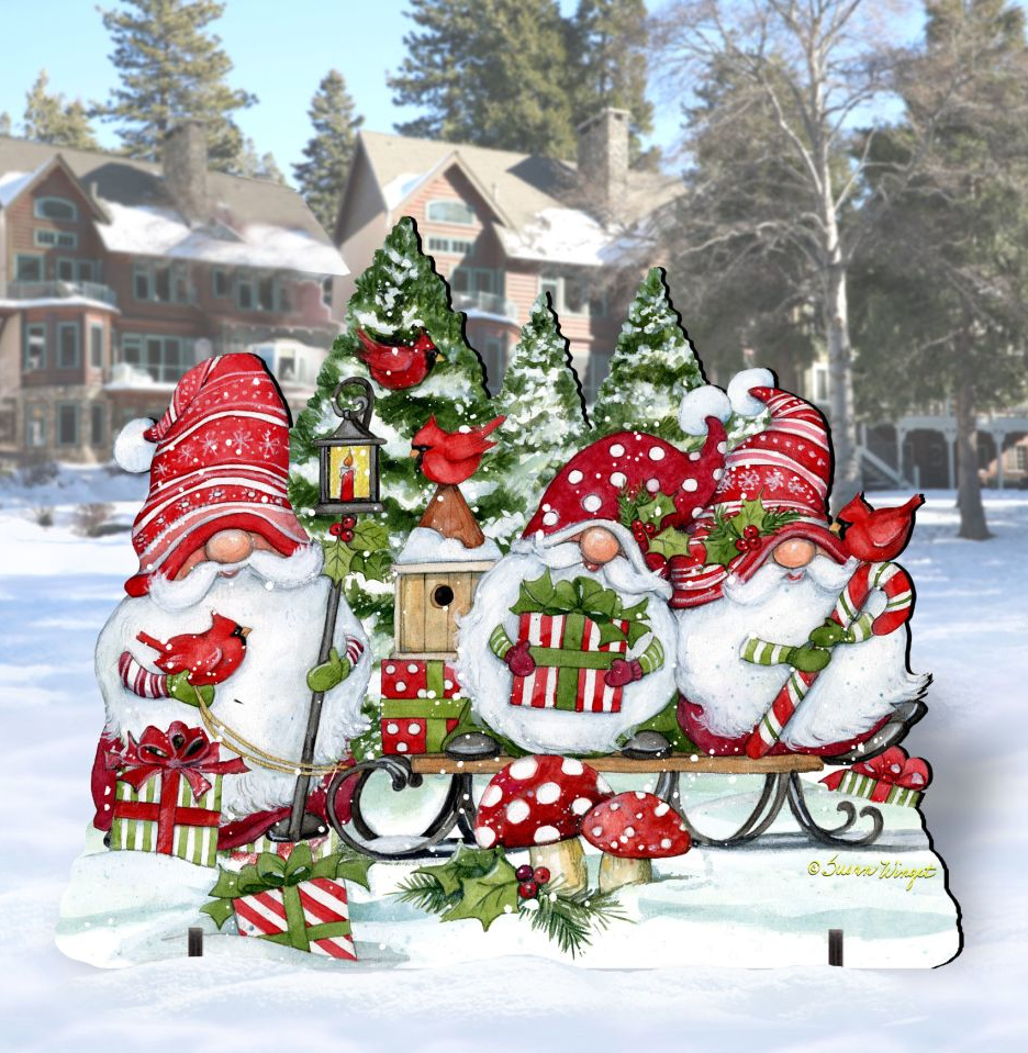 Christmas Gnomes Outdoor Decor