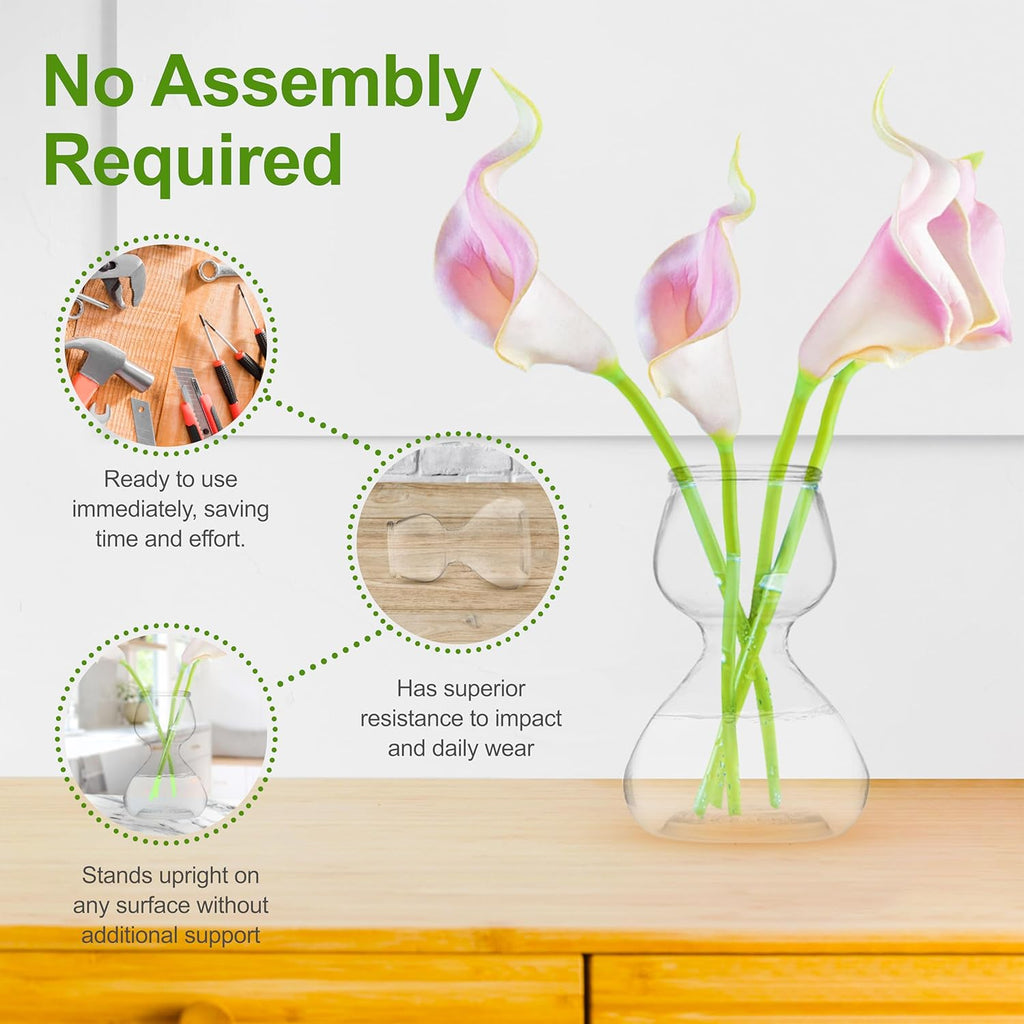 Clear Glass Bud Vases - Propagation Stations (Set of 8)