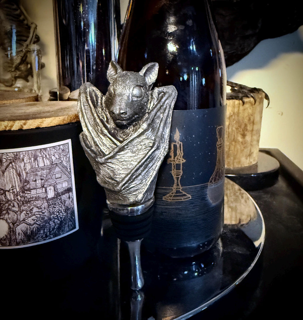 Fruit Bat Wine Stopper