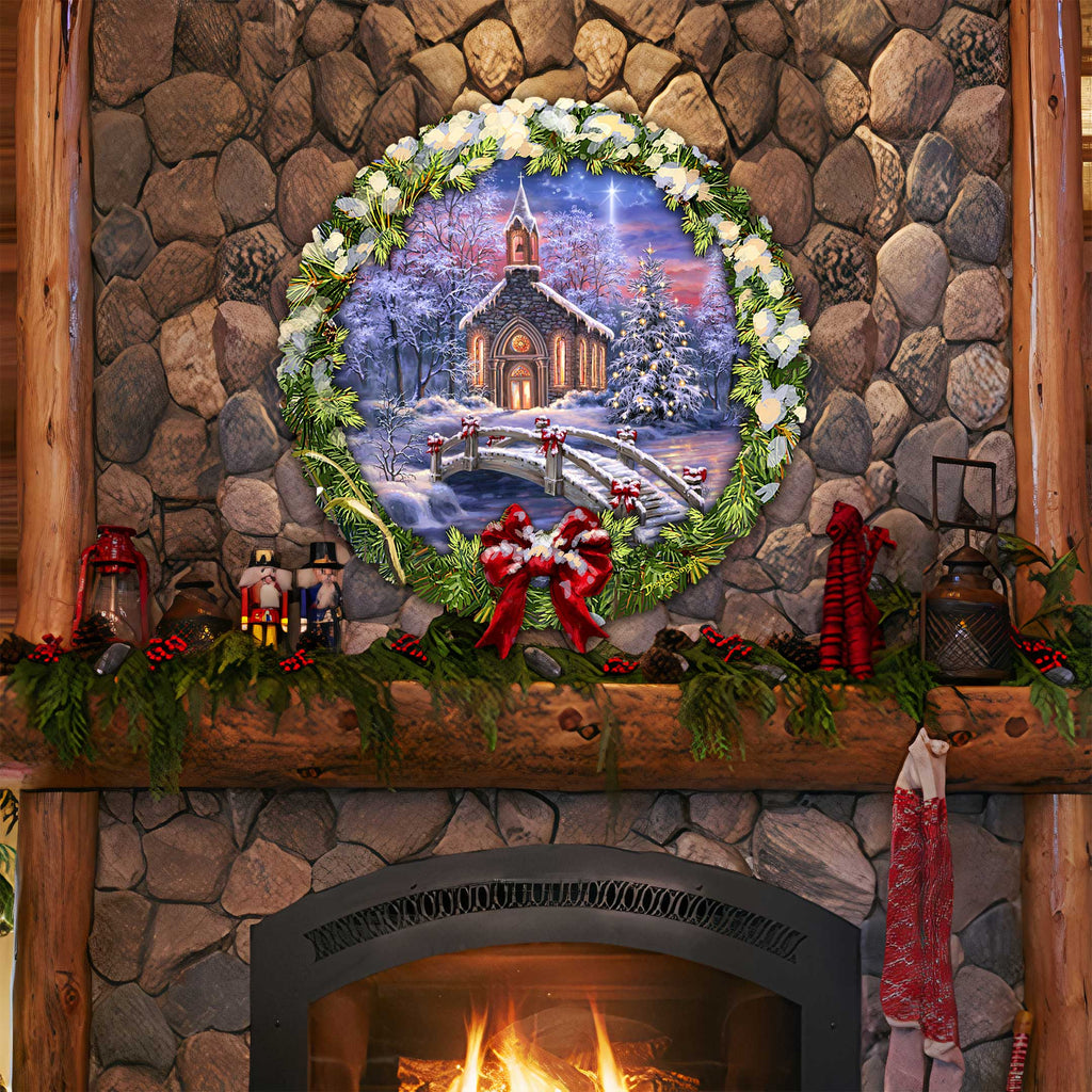 O Come Emmanuel Holiday Door Decor