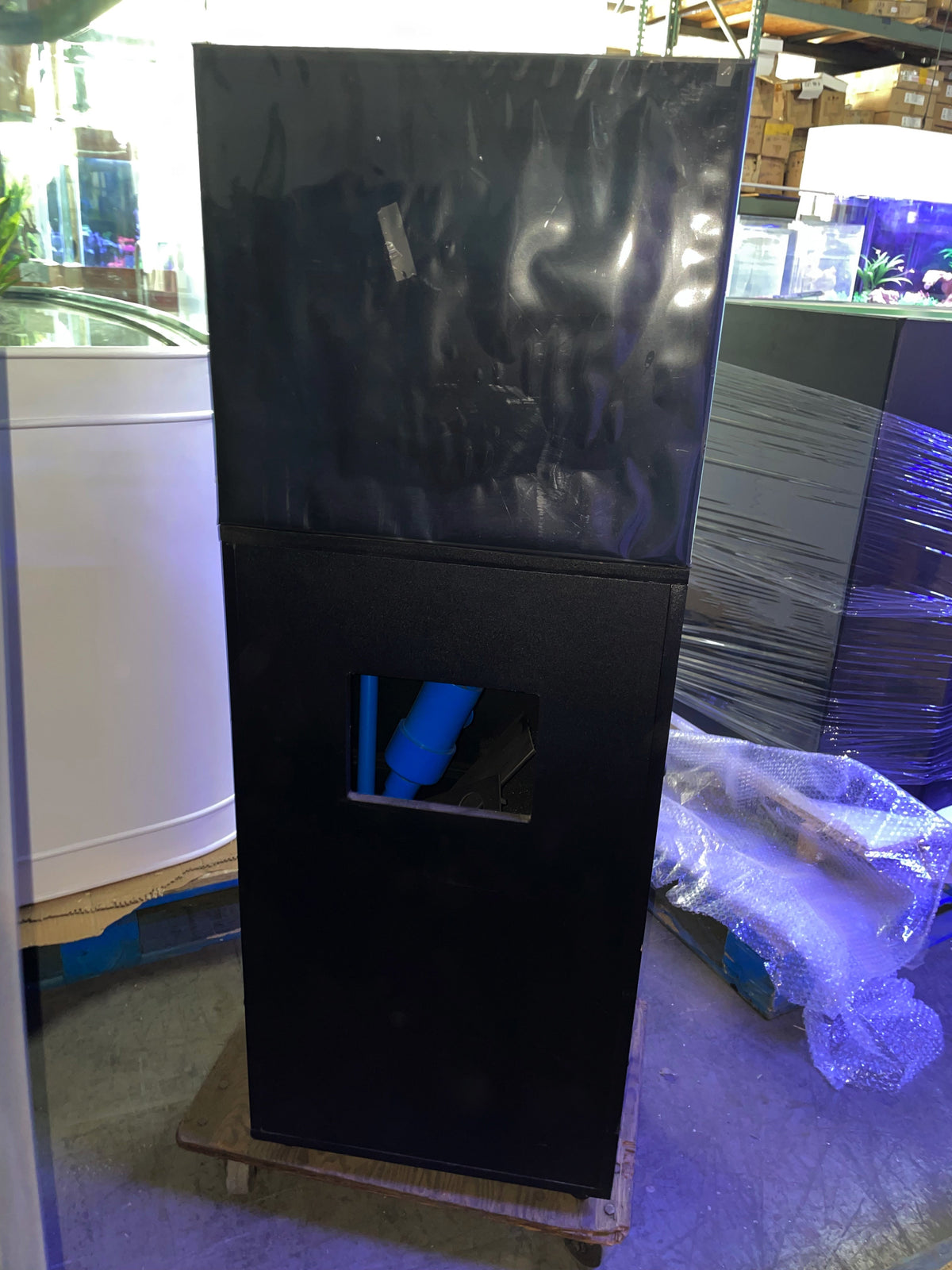ULTRA CLEAR GLASS - 18 gallon cube fish tank aquarium full setup w/ filtration