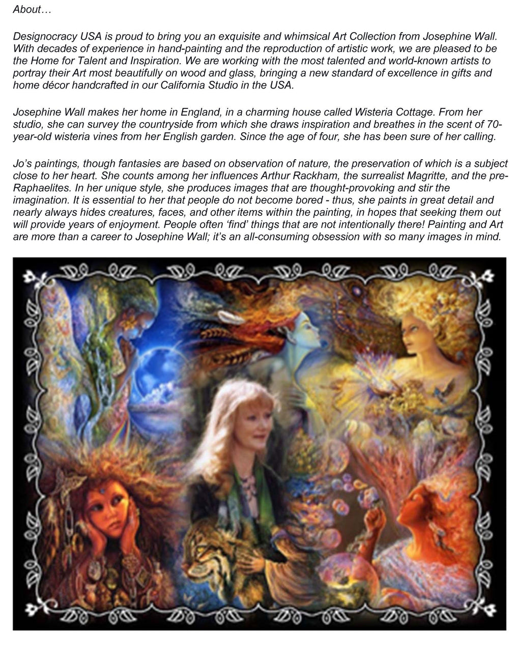 Fairy Holiday Outdoor Yard Sign Josephine Wall