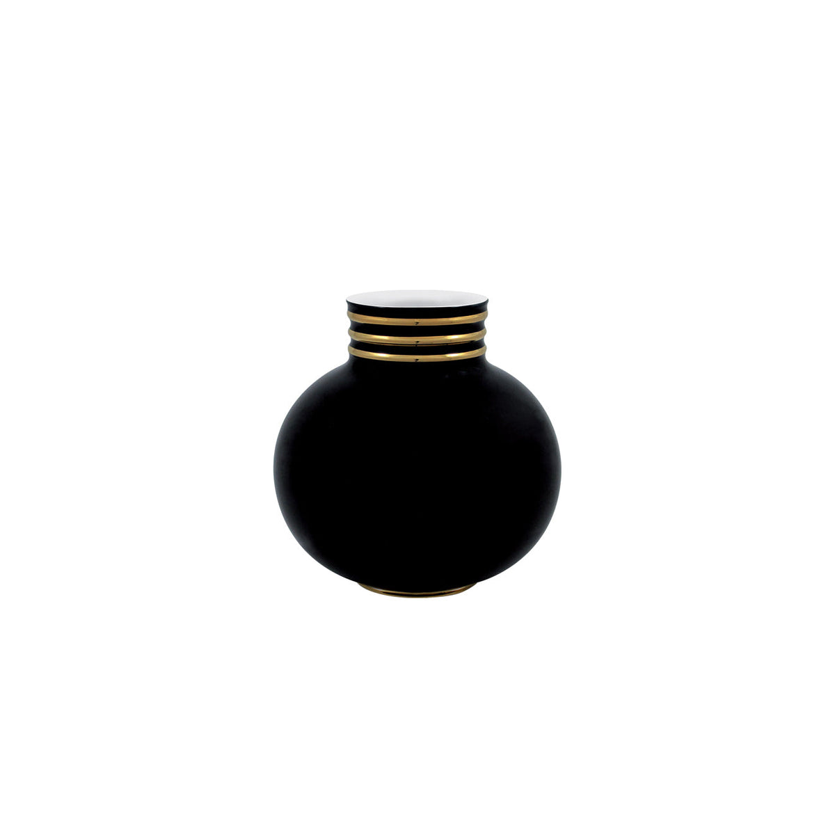 Arienne Black Accent Vase