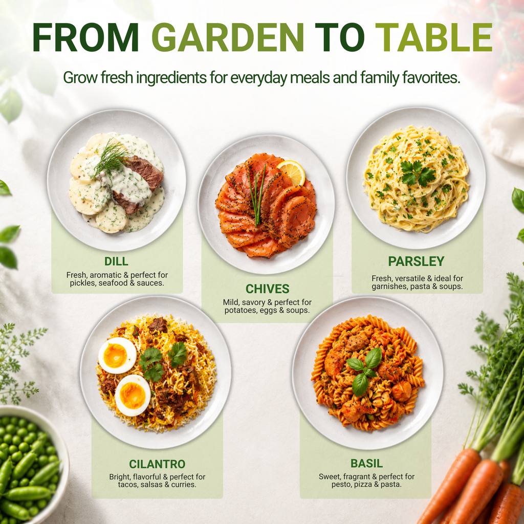 Herb Seed Set - Non-GMO