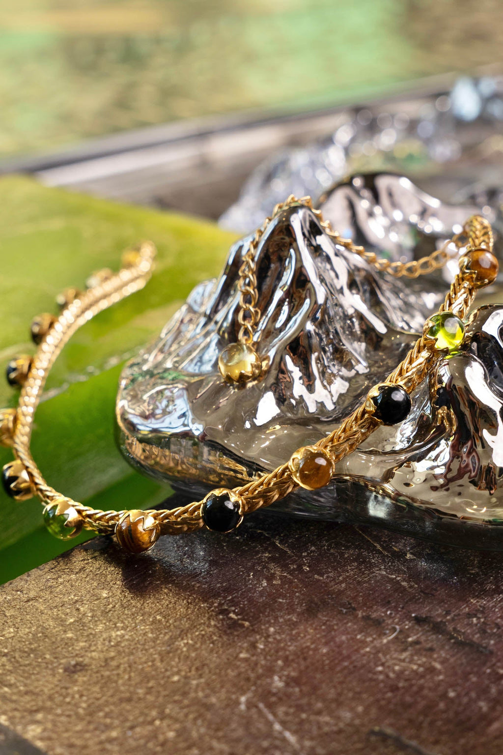 Chainmail Choker in Gold