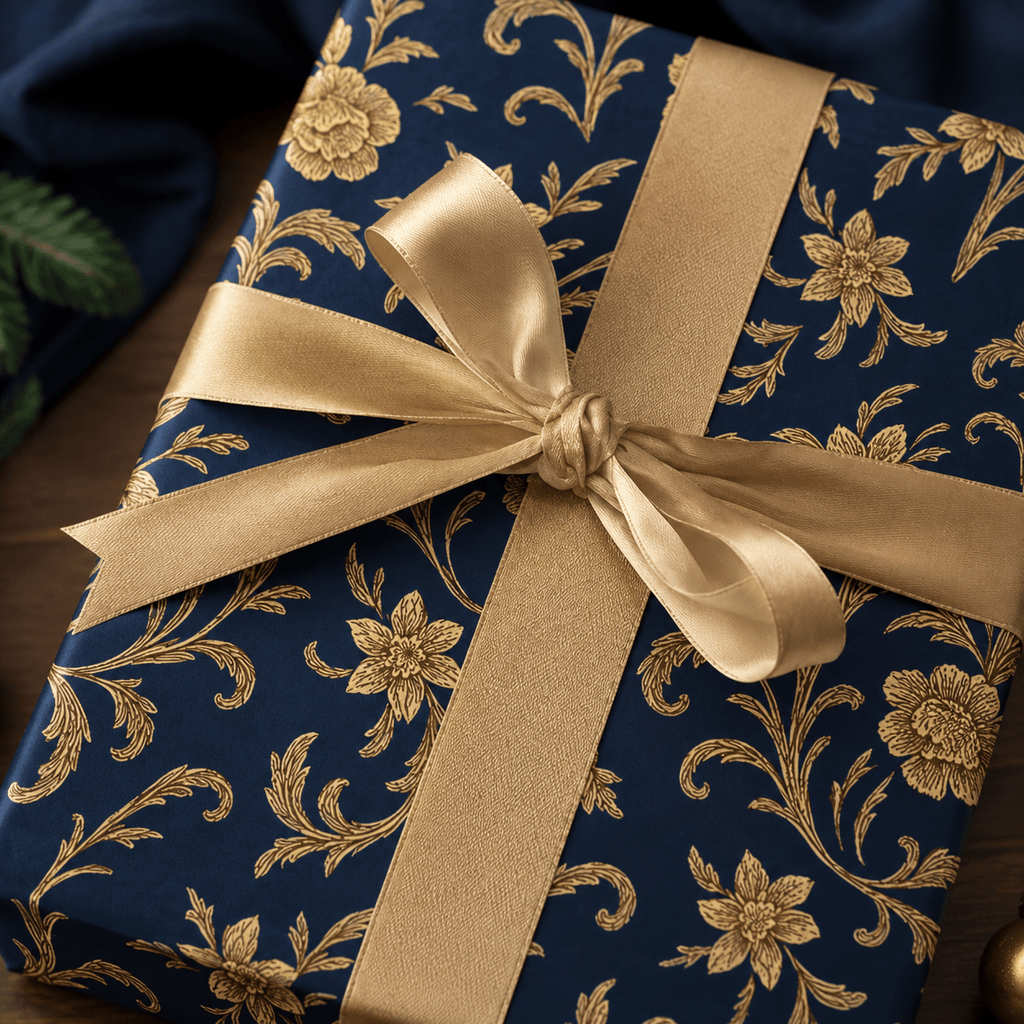 Gilded Baroque Wrapping Paper