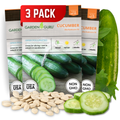 Marketmore 76 Cucumber Seeds 3-Pack - Non-GMO