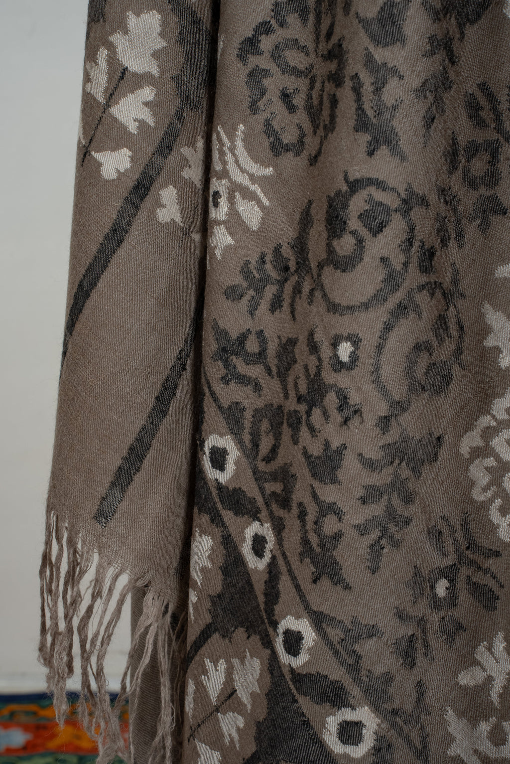 3 yards Kani Pure Pashmina Hand Woven Shawl