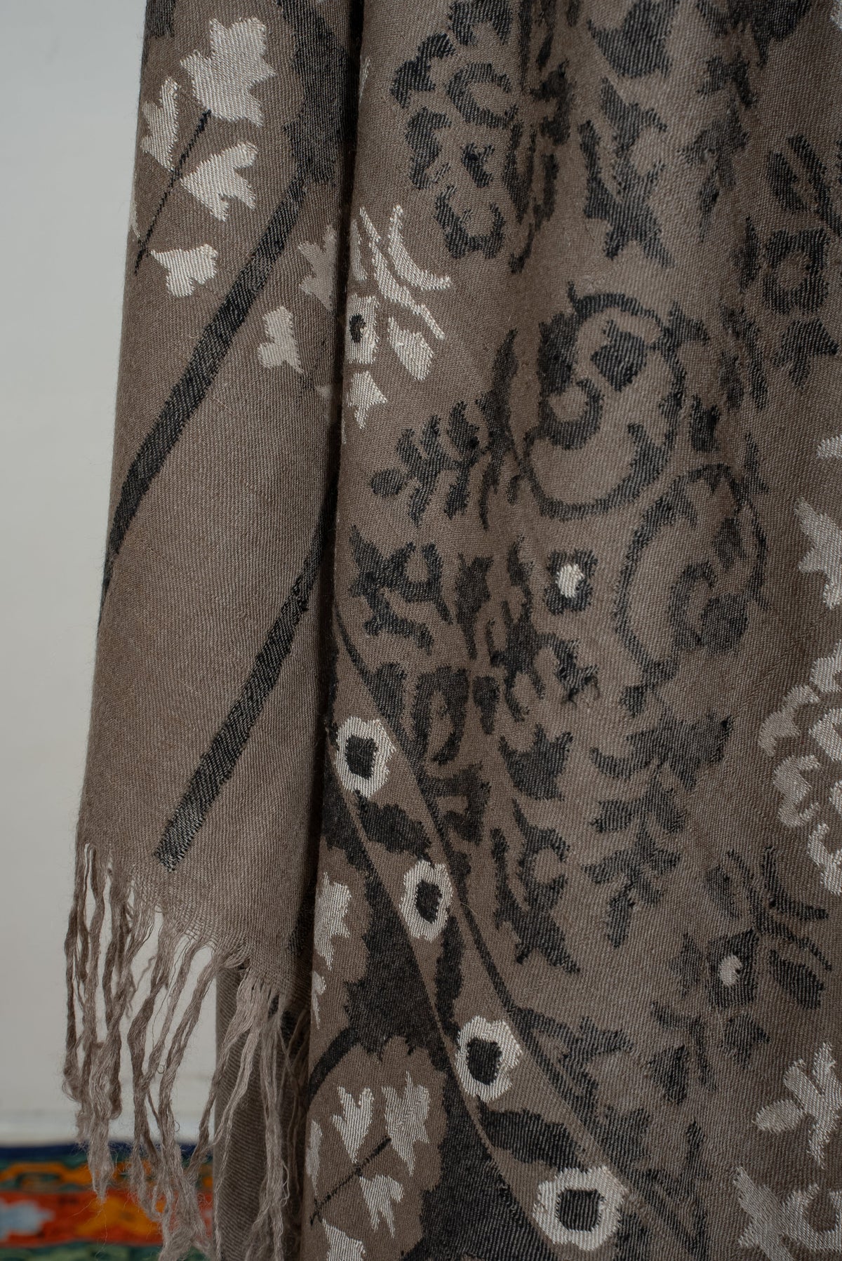 3 yards Kani Pure Pashmina Hand Woven Shawl