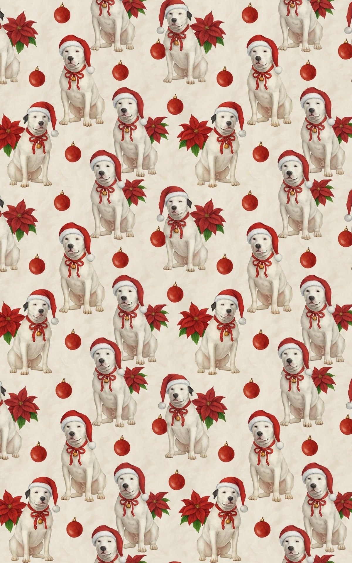 White Christmas Guardian Wrapping Paper