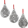 Gnome Christmas Ornament Set - 3 Piece