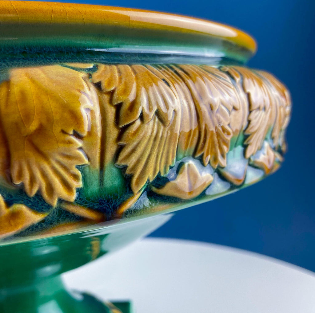 The Fern's Finery | Italian Majolica Jardinière
