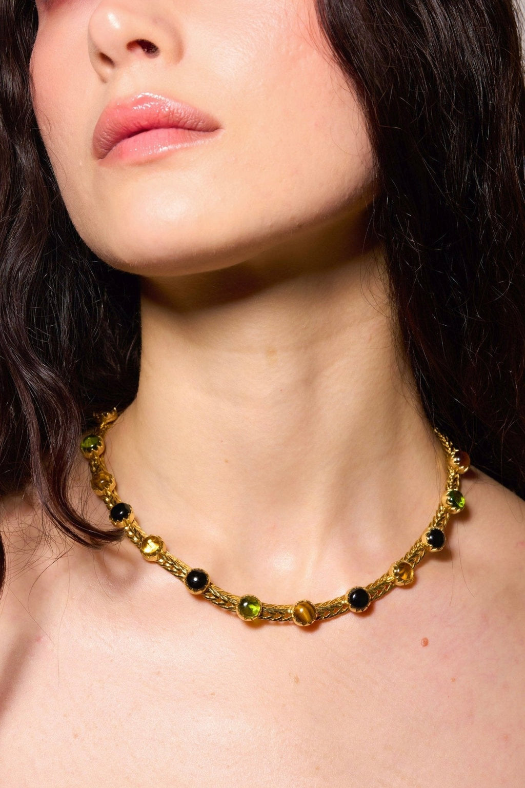 Chainmail Choker in Gold