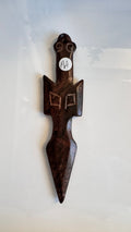 Hand-Carved Jade Owl Athame | Ritual &amp; Altar Piece