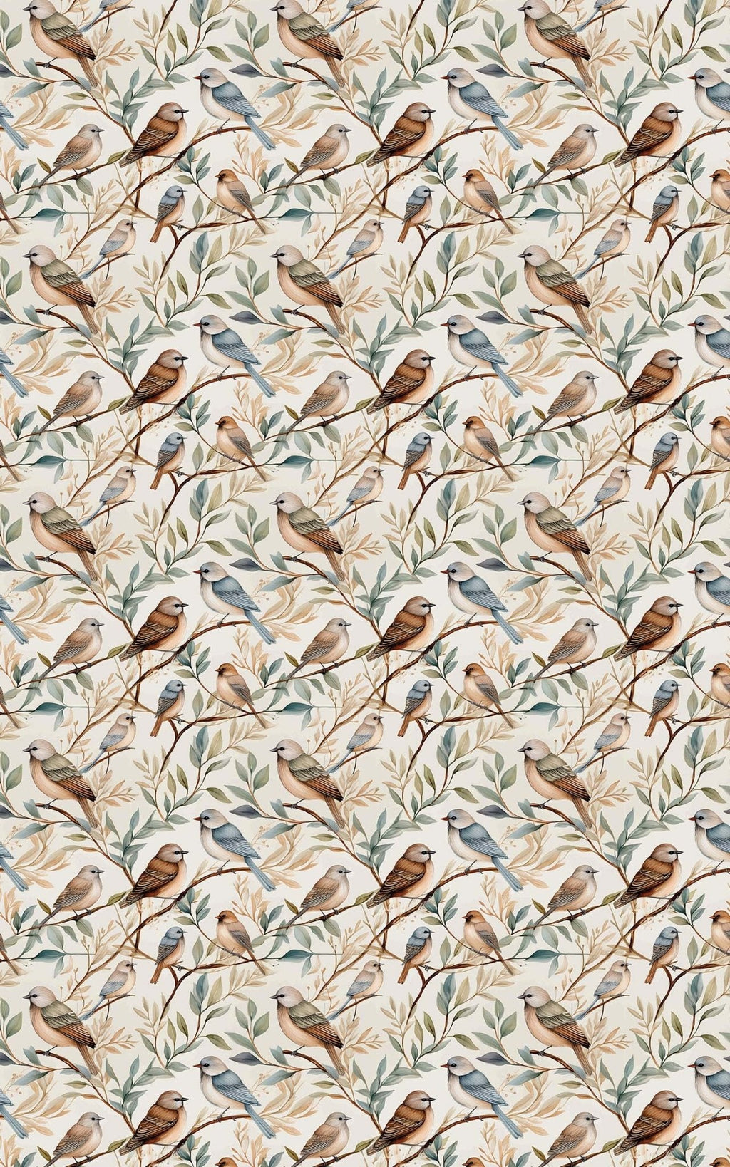 Perch & Leaf Wrapping Paper