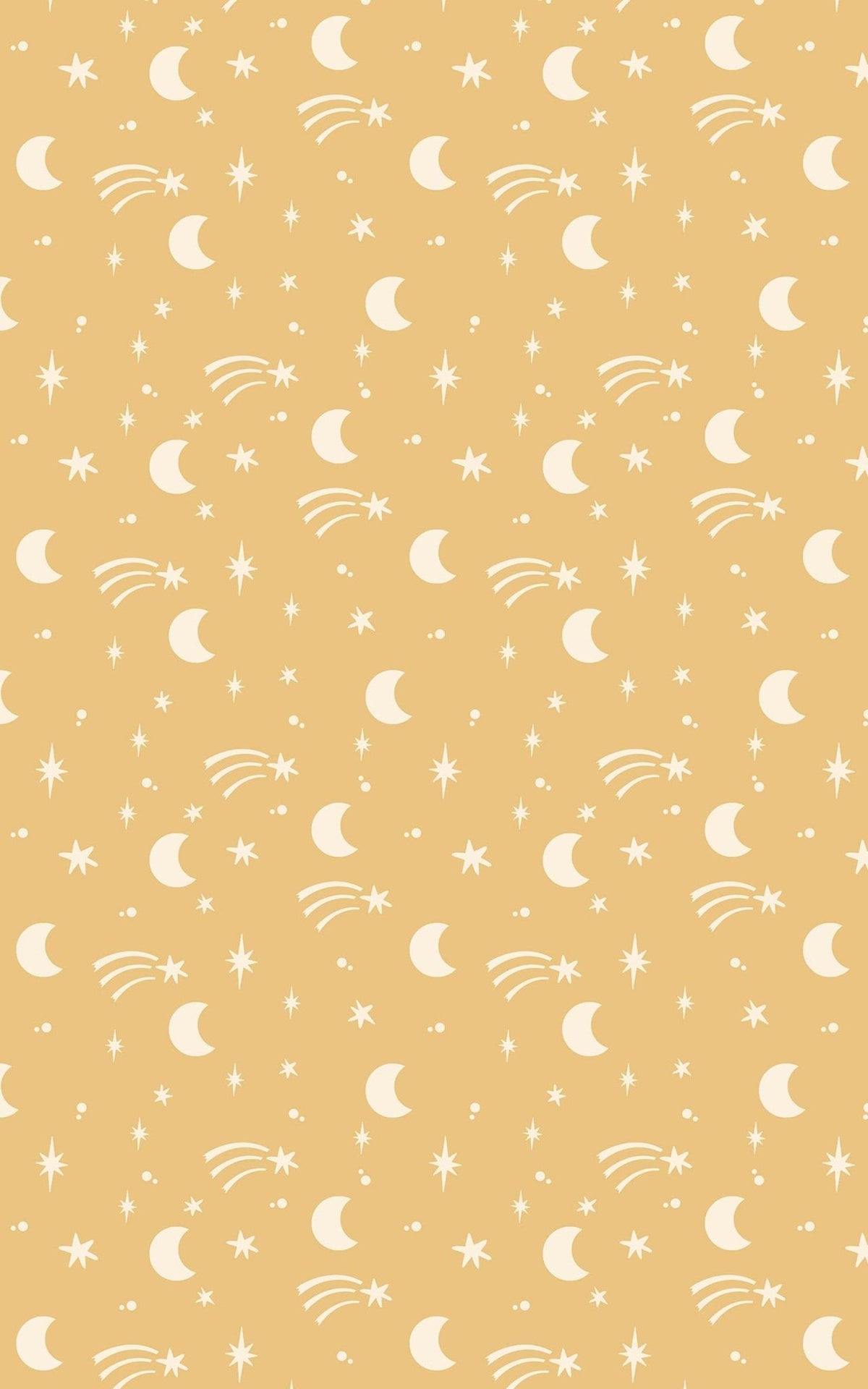 Ochre Orbit Wrapping Paper