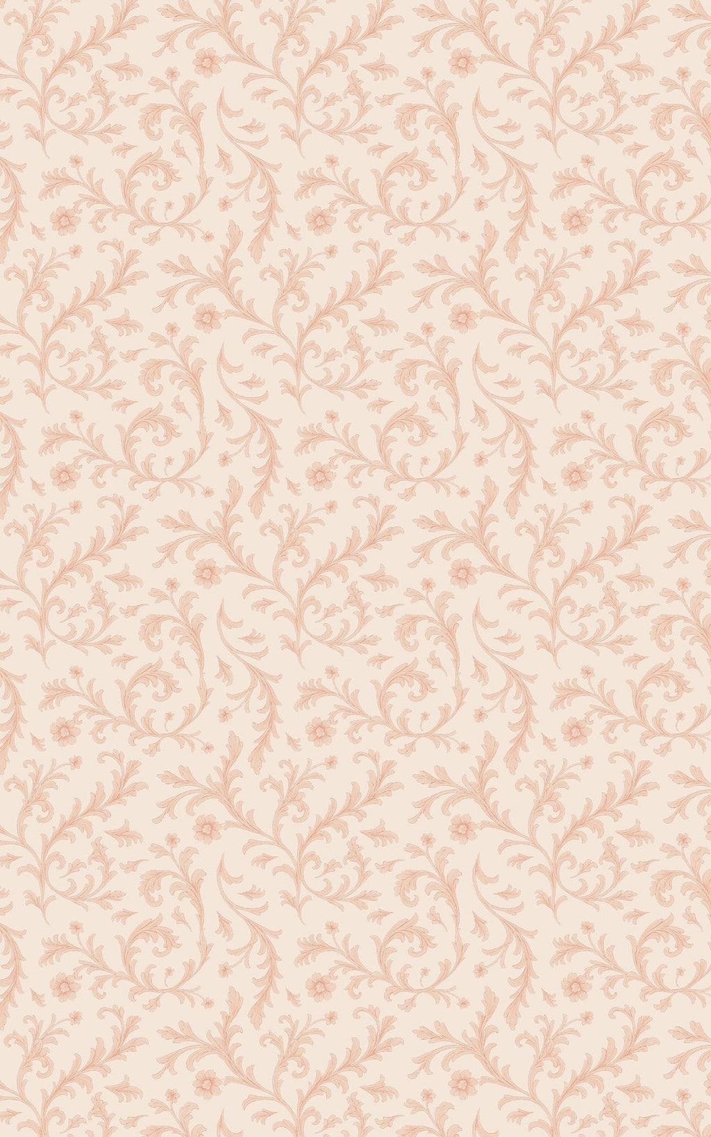Peach Baroque Wrapping Paper