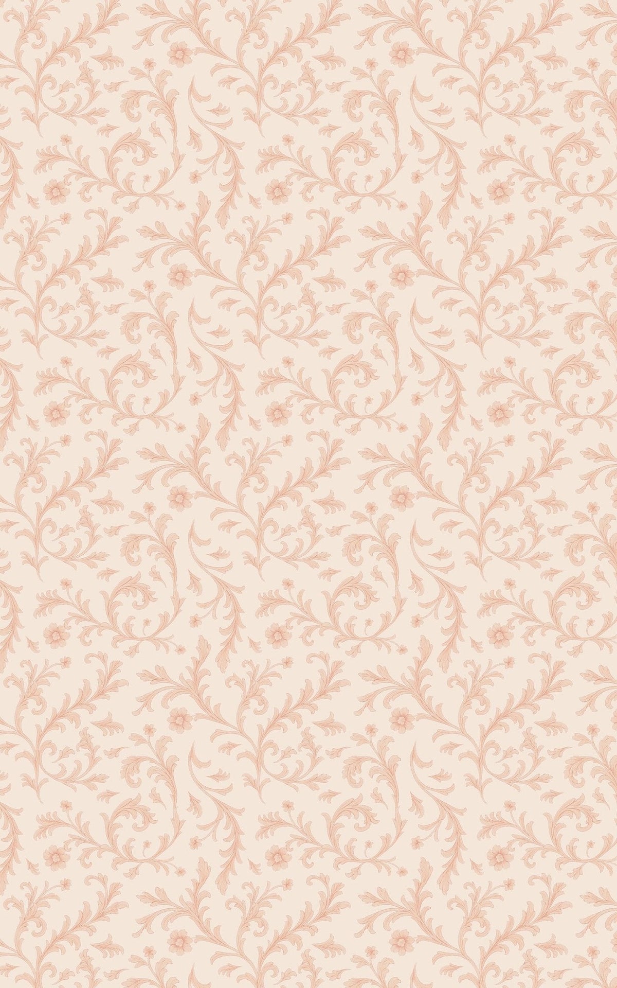 Peach Baroque Wrapping Paper