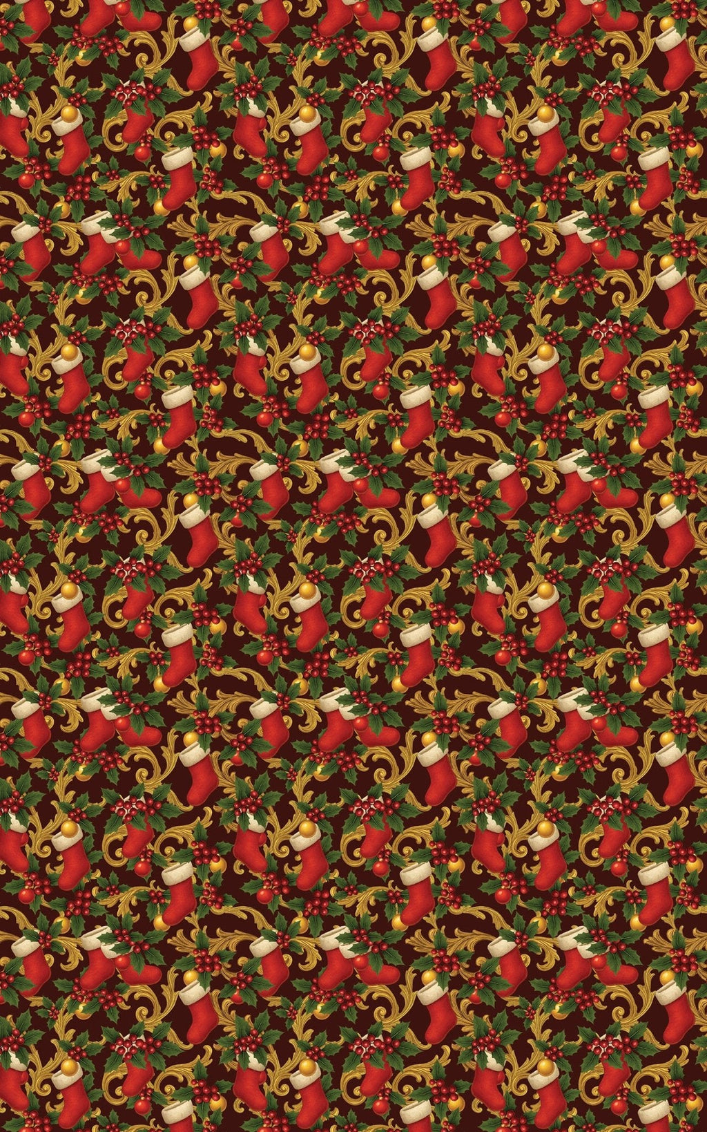 Baroque Trimmings Wrapping Paper