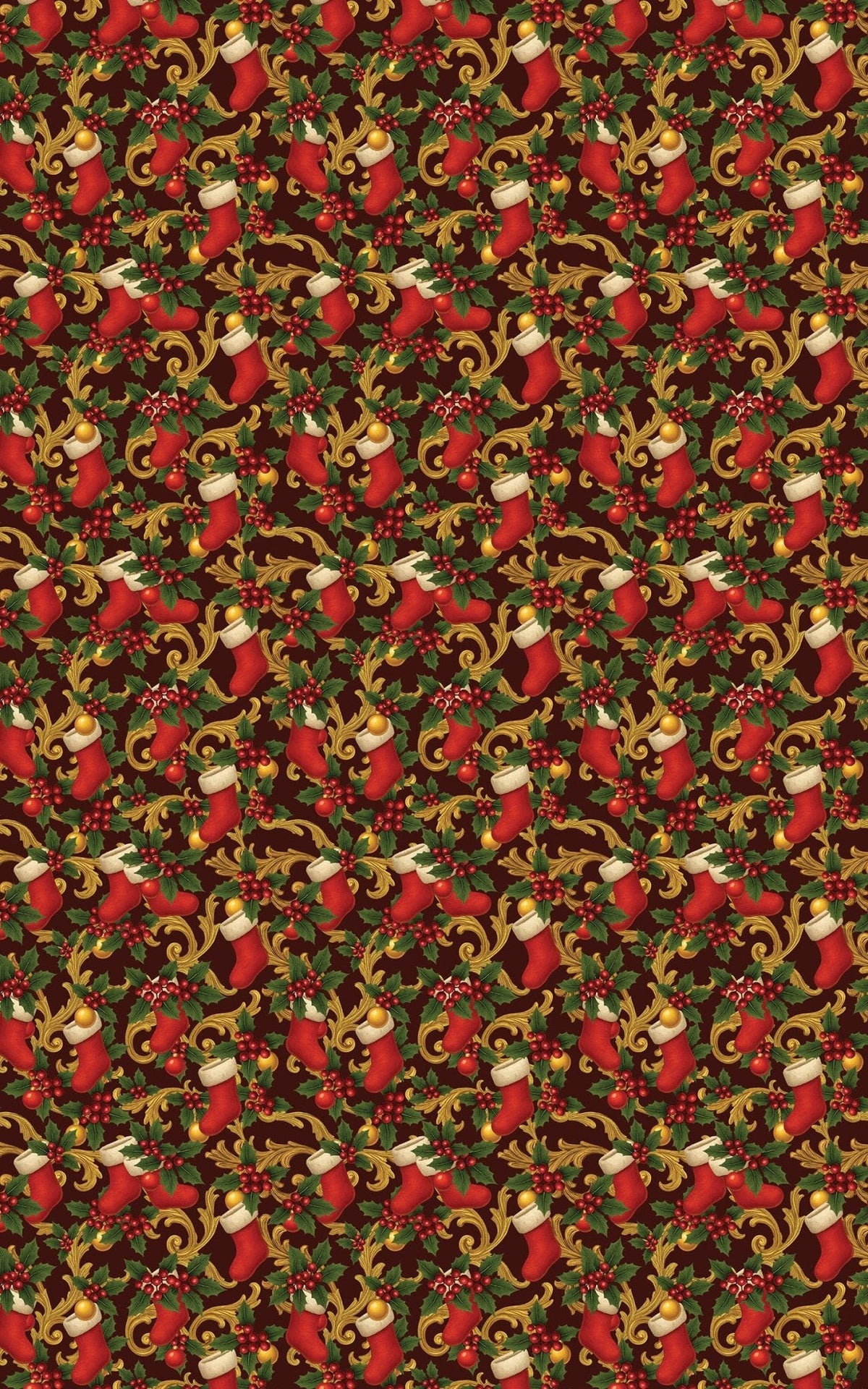 Baroque Trimmings Wrapping Paper