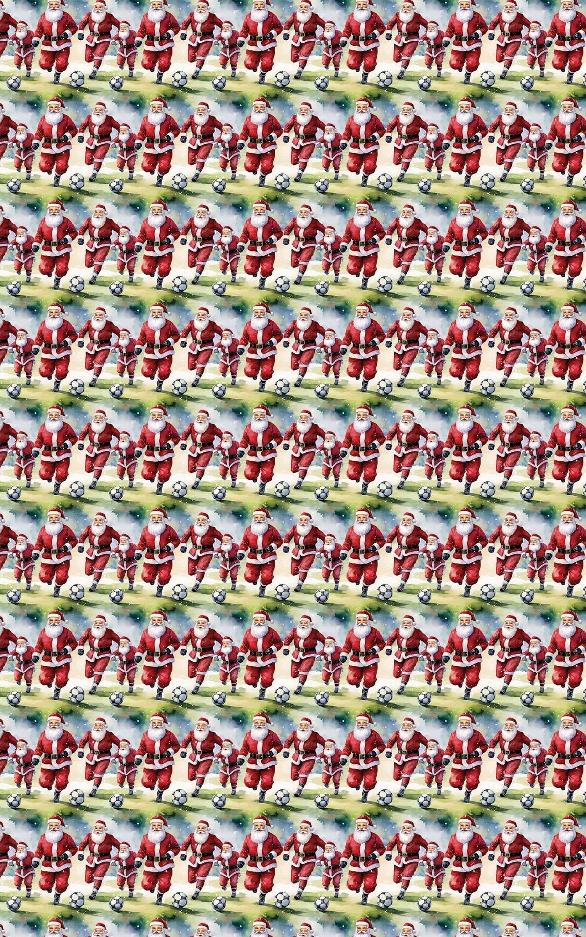 Santa Strikes Again! Wrapping Paper