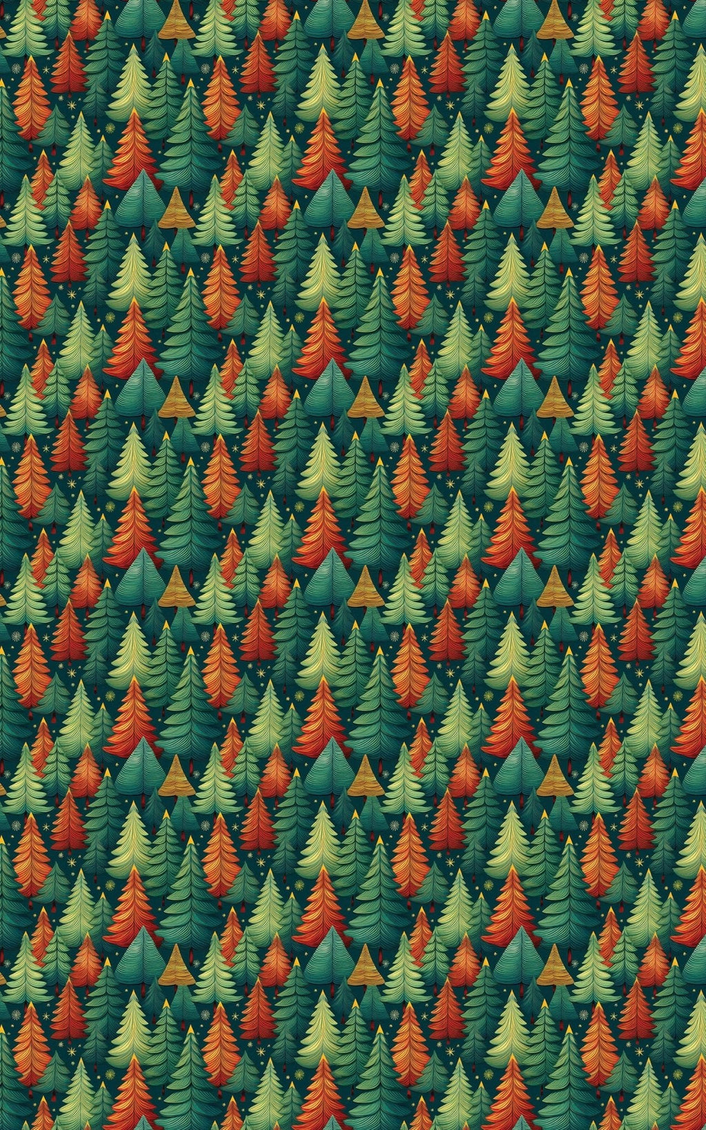 Cozy Forest Christmas Wrapping Paper