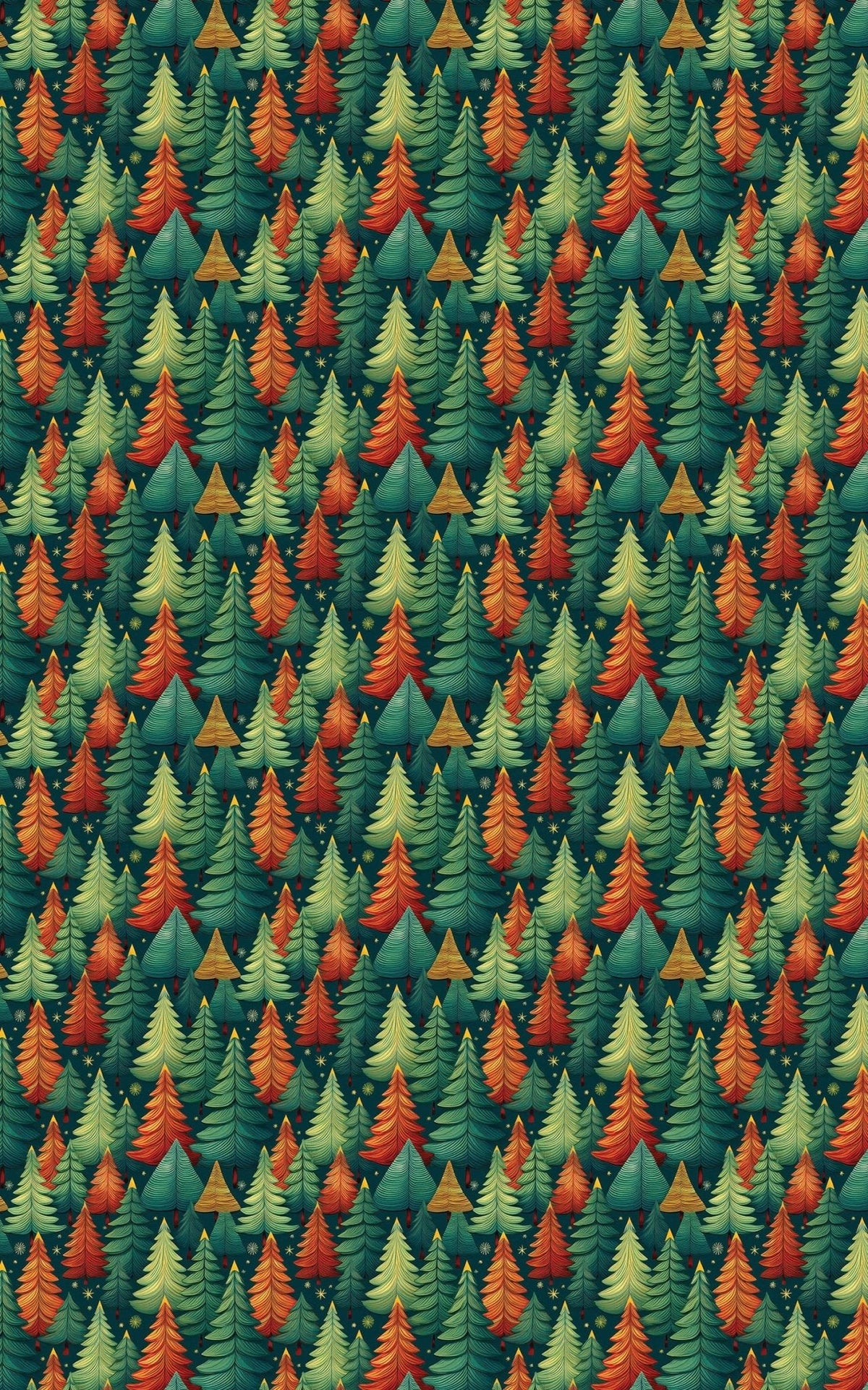 Cozy Forest Christmas Wrapping Paper