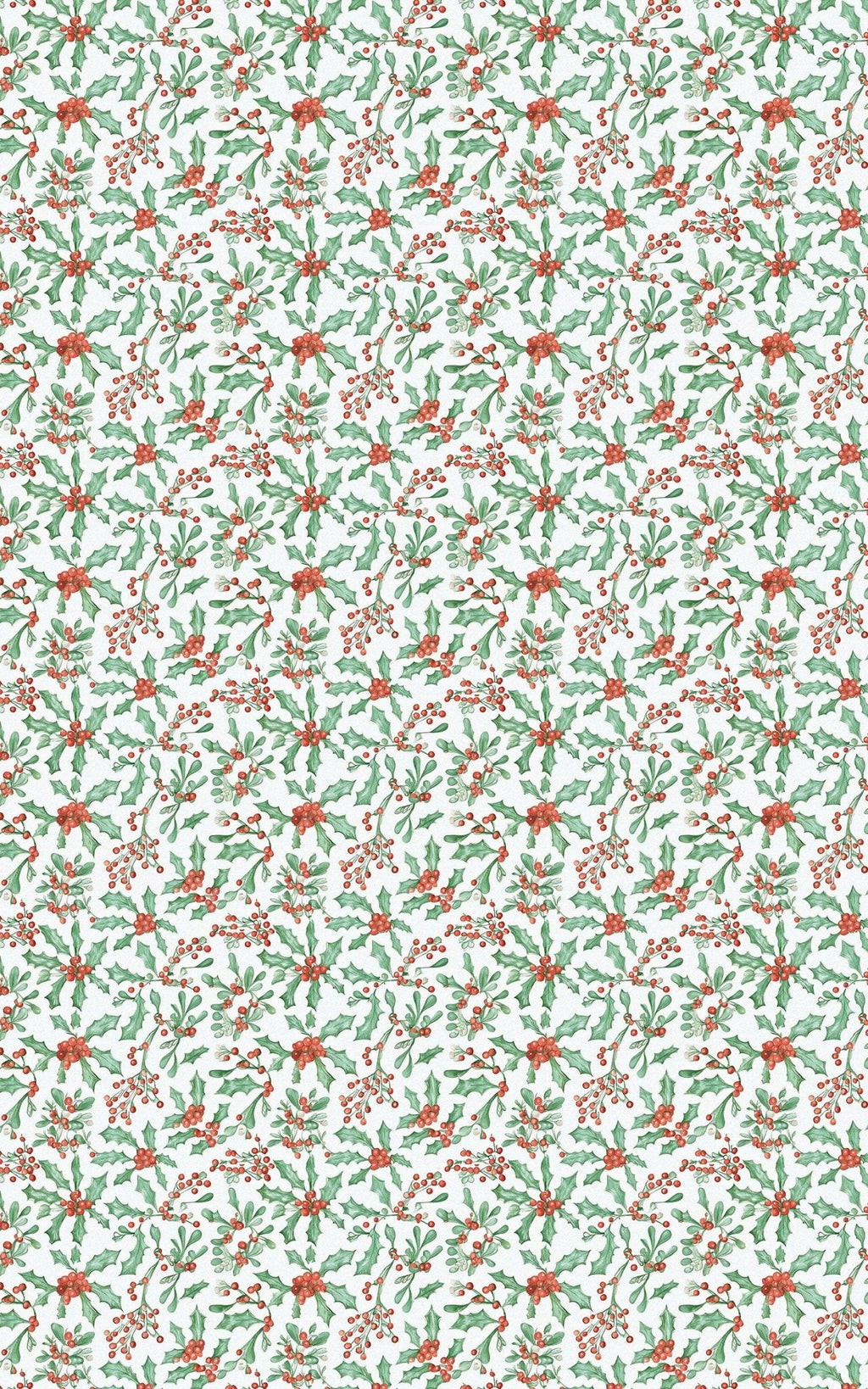 Christmas Mistletoe Wrapping Paper