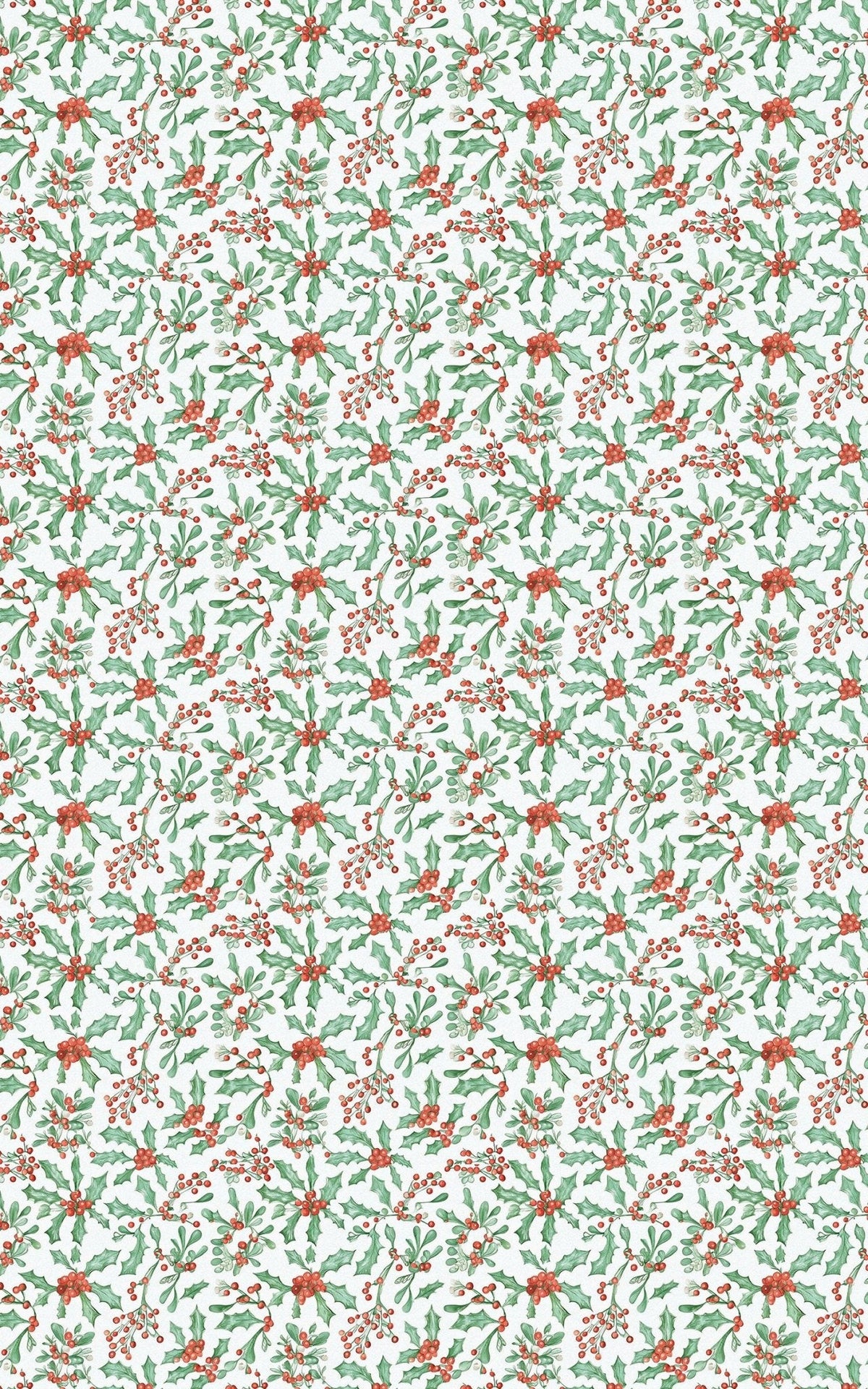 Christmas Mistletoe Wrapping Paper