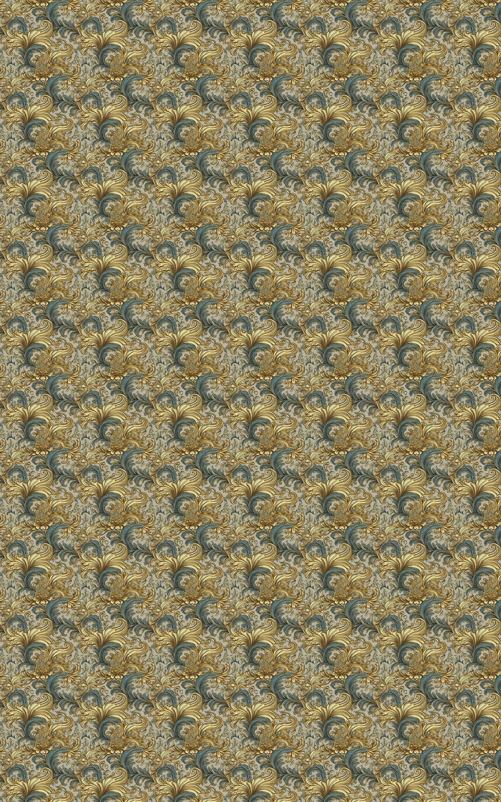 Sunrise Baroque Wrapping Paper