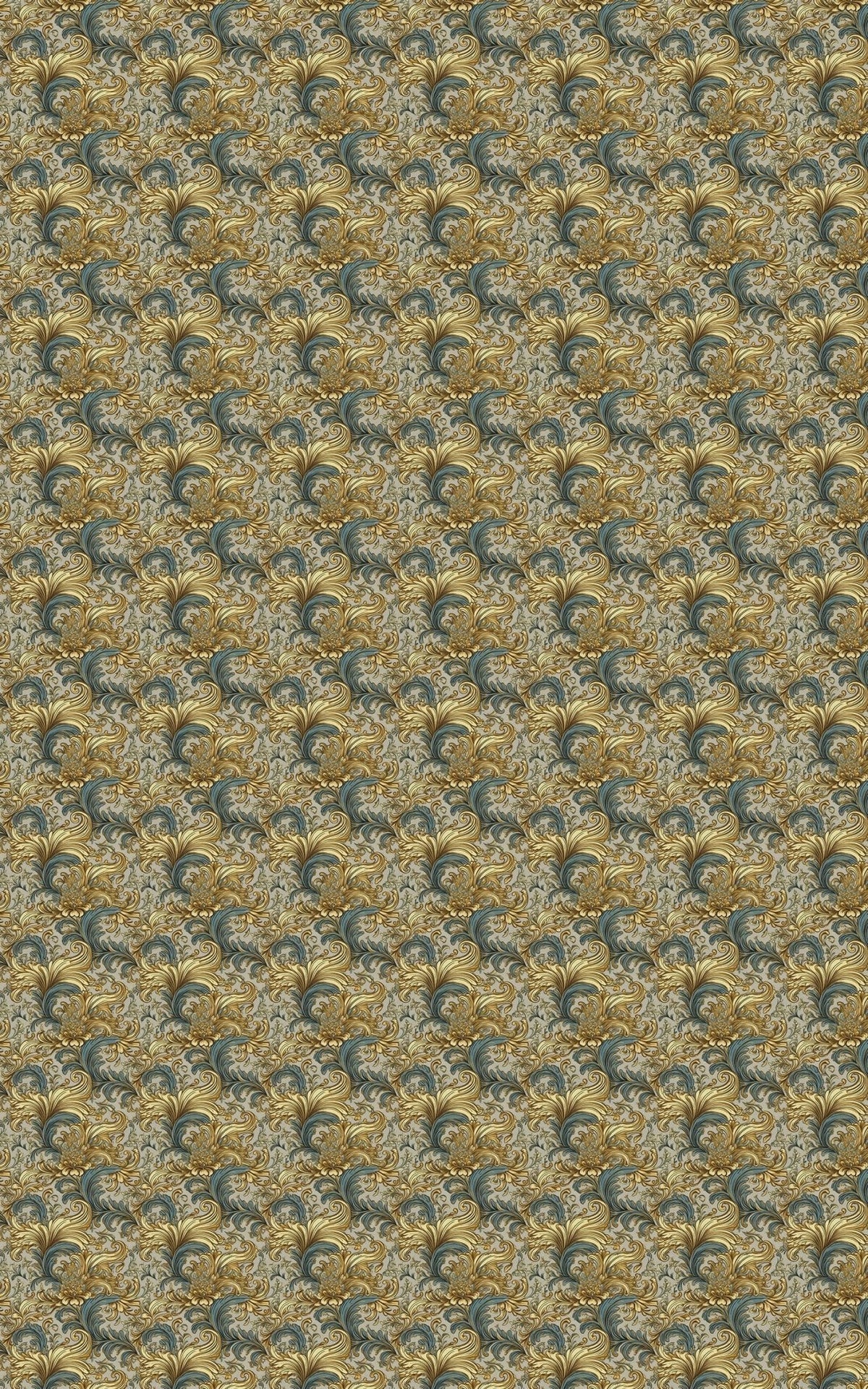 Sunrise Baroque Wrapping Paper