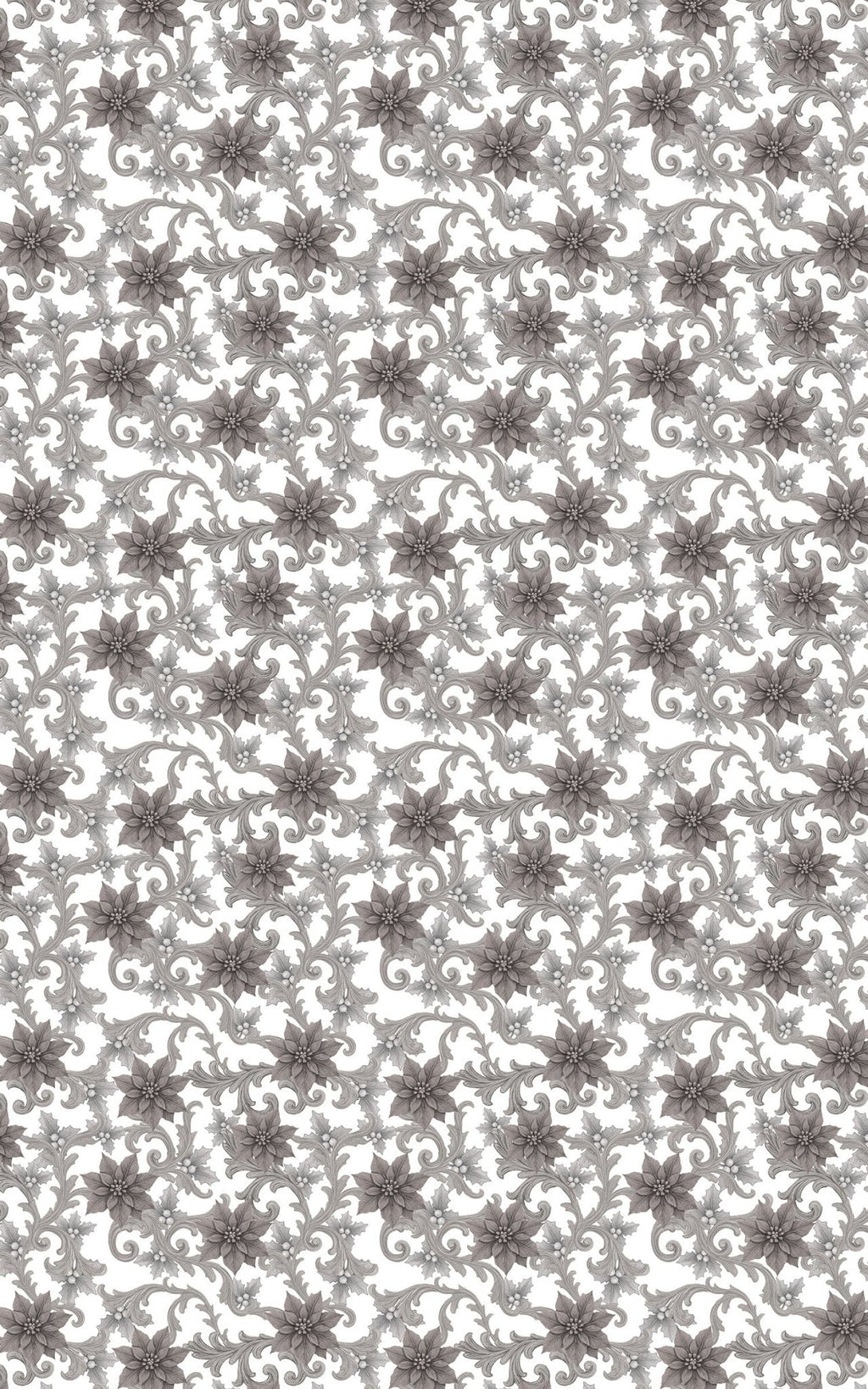 Baroque Tinsel Wrapping Paper