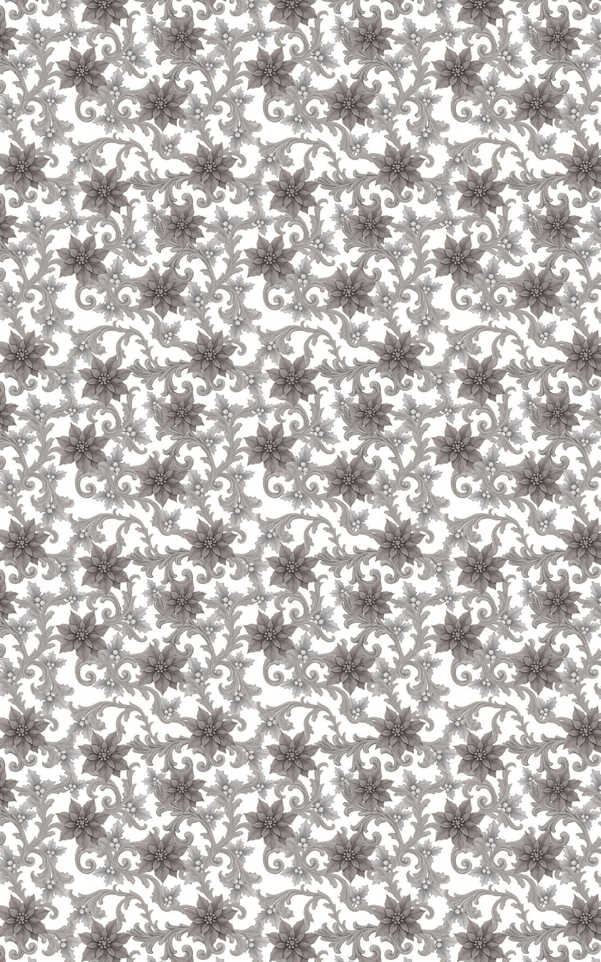 Baroque Tinsel Wrapping Paper