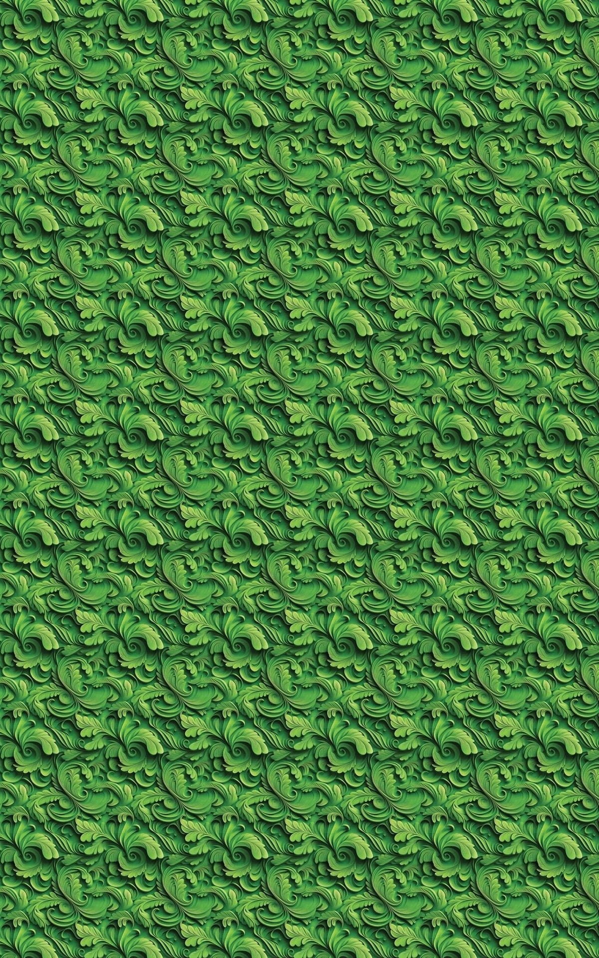Verdant Baroque Wrapping Paper