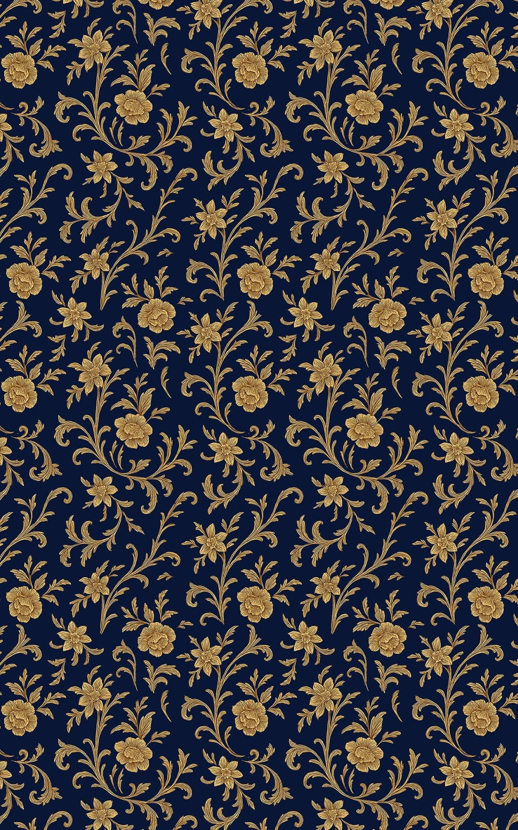 Gilded Baroque Wrapping Paper