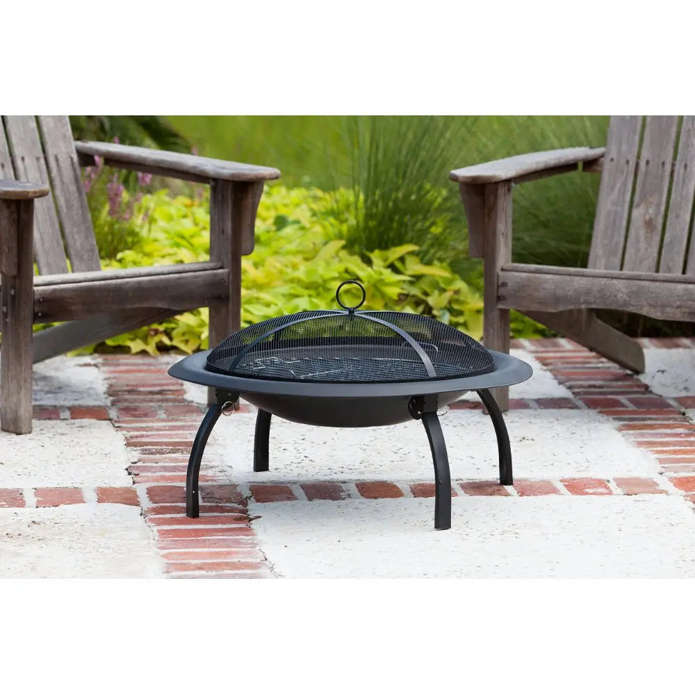 Portable Folding Fire Pit - 29"