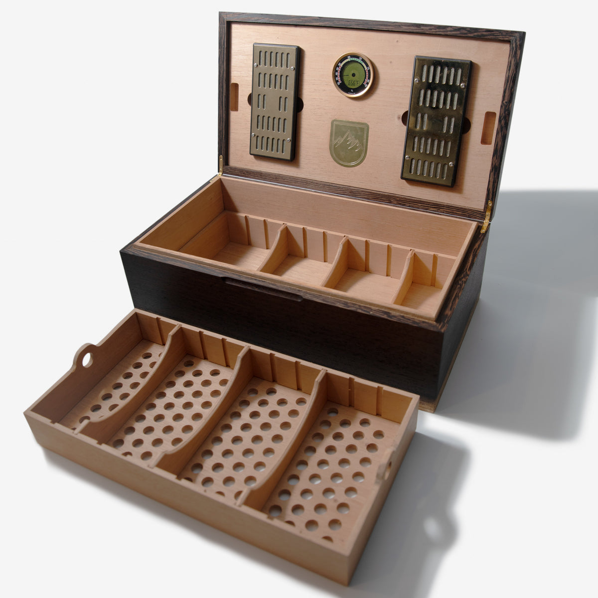 The Wenge Humidor | African Hardwood & Spanish Cedar