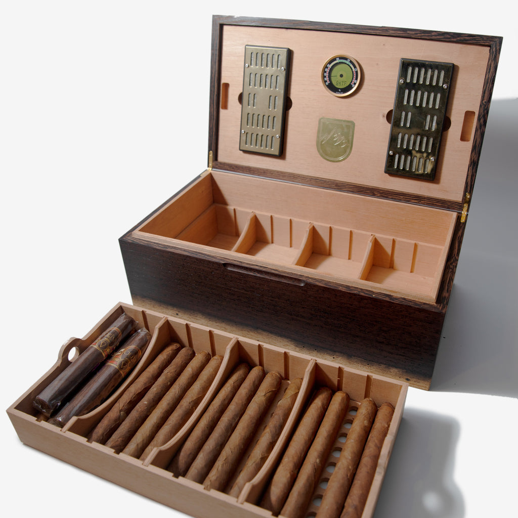 The Wenge Humidor | African Hardwood & Spanish Cedar