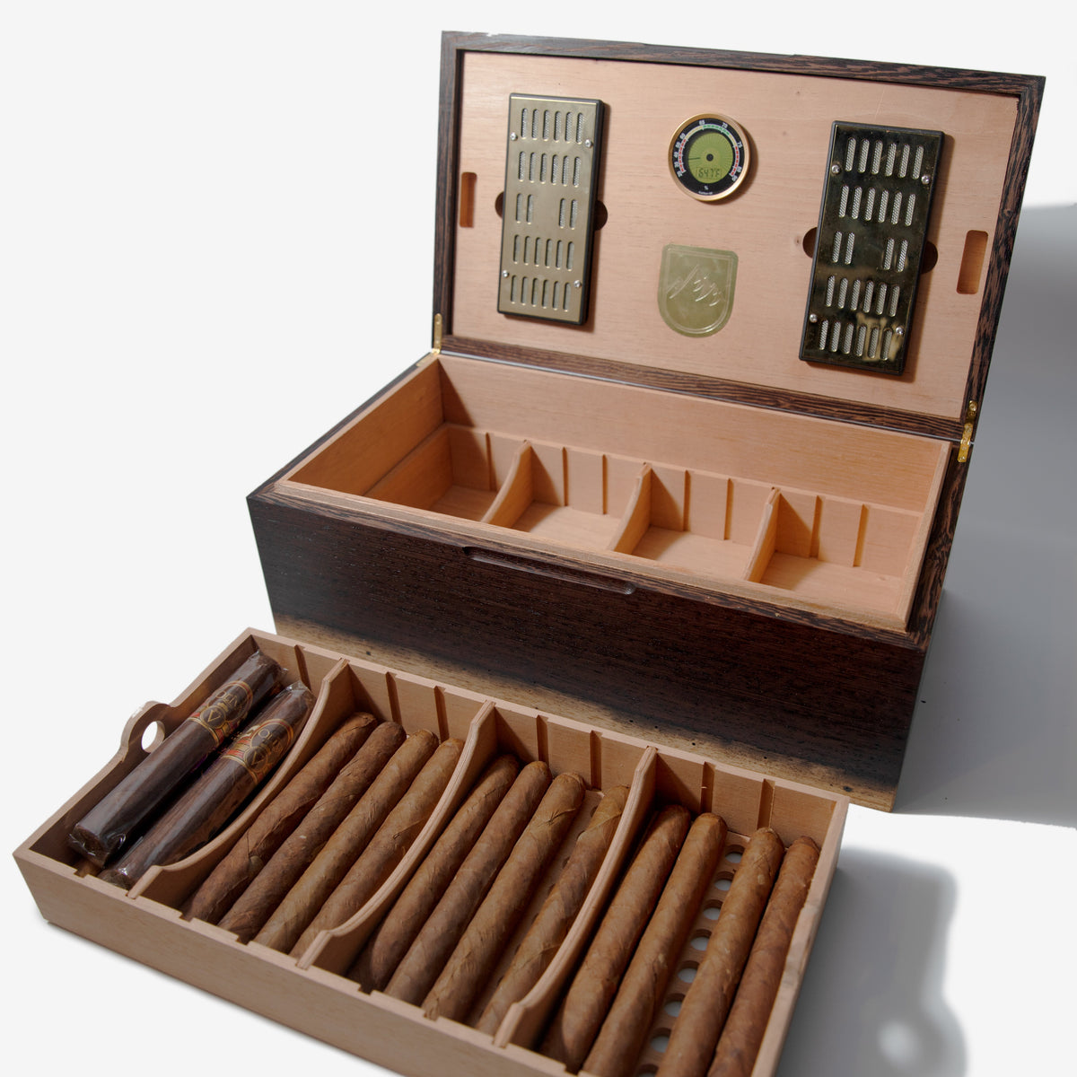 The Wenge Humidor | African Hardwood & Spanish Cedar