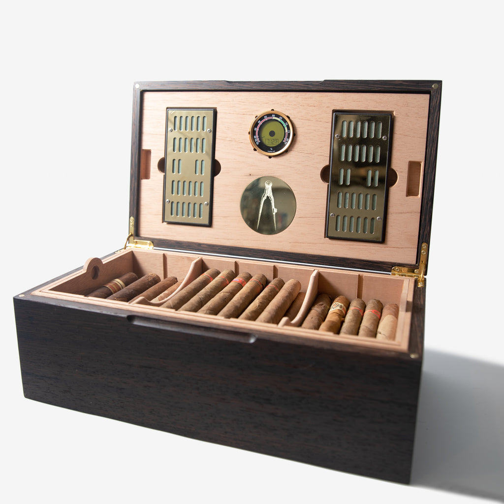 The Wenge Humidor | African Hardwood & Spanish Cedar