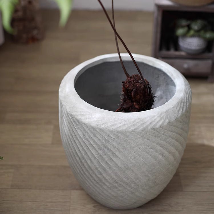 Comtemporary Swirl Planter